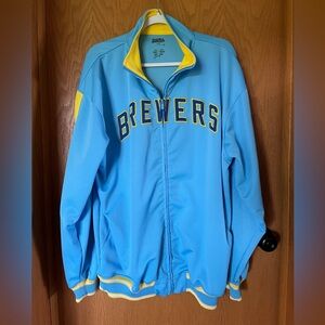 Milwaukee Brewers Zip Up Sweatshirt